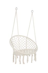 Tassel Hammock Chair - Beige - Beige