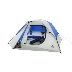 4 Person Outdoor Camping Dome Tent - Blue