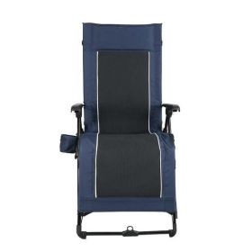 Quad Zero Gravity Lounger Camping Chair, Blue, Adult - Blue