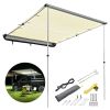 Car Side Awning with LED - Beige