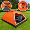 Portable Backpacking Tent 2-3 person for Family Camping Hiking Traveling - A