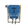 High Weight Capacity Back Pack Beach Chair, Red - Blue