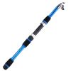 Sougayilang Travel Telescopic Fishing Rod Glass Fiber Fishing Pole - Yellow