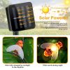 Solar String Bee Lights 30 Honeybees LED Fairy Solar Lights 8 Lighting Modes IP65 Waterproof Decorative Lamps - Warm White