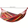 1pc Outdoor Swing; Sleeping; Double Indoor Rocking Bed; Household Adult Sling; Hanging Tree Net Bed; Hanging Chair; Sleeping Net Hammock - Blue