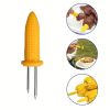 6pcs Stainless Steel Corn Baking Needle; Fixed Corn; Anti-scalding; Barbecue Pick; Rotisserie Tools; Accessories Outdoor; Camping Barbecue Fork; Fruit