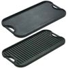 Cast Iron Seasoned ProGrid Reversible - Black