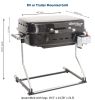 RV Mounted BBQ Motorhome Gas Grill BBQ Trailer Side Mount Barbeque Grill - A