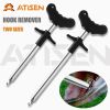 ATISEN Aluminum Alloy Tube Hook Remover; 304 Stainless Steel Hook; PP Handle; Outdoor Fishing Accessories - Black - M