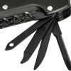 15-in-1 Stainless Steel Multitool Pocket Knife Safety Lock With Nylon Sheath For Outdoor Emergency Survival - 15-in-1