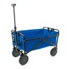 Collapsible Folding Wagon with Straps - NAVY