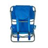 Backpack Steel Beach Chair - Blue - Blue