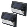 1000 Lumen Solar Motion Activated Wall Light Pack of 2 - A