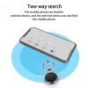 Bluetooth anti-loss device mobile phone key locator bidirectional finder Doodle chip intelligent products-BLACK - default