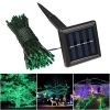 100LEDs Green Solar String Light - As Picture