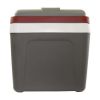 P25 Iceless Electric Cooler 12V 24L / 26 qt Portable Ice Chest Fridge Grey and Red - Grey and Red