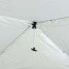 10' x 10' Simple Push Slant Leg Canopy (100 Sq. ft.) - White