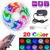 12V-5050RGB 44 Keys 5 Meters 150 Lights (24W) Light Belt Epoxy Waterproof Version - as pic