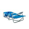 Backpack Steel Beach Chair - Blue - Blue