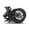 New Pattern Electric Bike Fat Tire With Removable Lithium Battery for Adults - 500W - Black