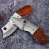 Mini Folding Pocket Knift; Hunting Tactical Knife Self-defense EDC Fixed Blade Knives; Jackknife Survival Camping Equipment - 3Cr13Mov Steel