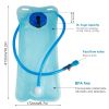 Tank Hydration Bag; Portable 2L Bike Cycling Water Bag For Outdoor Drinking Running Hiking - Blue