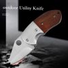 Mini Folding Pocket Knift; Hunting Tactical Knife Self-defense EDC Fixed Blade Knives; Jackknife Survival Camping Equipment - 3Cr13Mov Steel