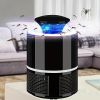 1pc Home Mosquito Killer Lamp; LED Insect Fly Zapper Bug Trap Catcher Night Light - Black