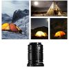 1pc Portable Solar Camping Tent Light Flame Lamp Lantern Flashlight; Retractable Emergency Lighting Camping Light Lantern - 1pc