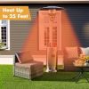 48000 BTU Patio Heater with Simple Ignition System - sliver