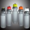 1Pc 650Ml Mountain Bicycle Cycling Water Drink Bottle Outdoor Sport Plastic Portable Kettle Water Bottle Drinkware - Orange