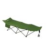 Adult Camp Cot, Green, 80.2 inches x 30.2 inches x 23.5 inches - L