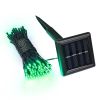 100LEDs Green Solar String Light - As Picture