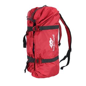 Outdoor Climbing Rock Climbing Double Shoulder Rope Bag (Color: Red)