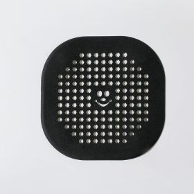 Kitchen Sink Anti-blocking Floor Drain Cover Bathroom (Color: Black)