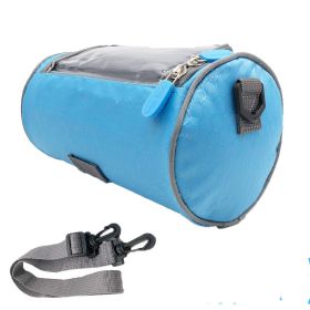 Bicycle Waterproof Faucet Bag Storage Basket (Option: Blue-4L)