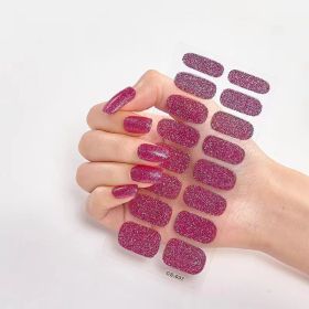 Amazon Sources 16 Small Stickers Gradient Onion Powder Nail Stickers (Option: CS037)