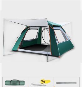 Foldable Automatic Thickening Sunscreen Wild Picnic Home Full Set Camping Tent (Option: Two doors and Windows58-4 Style)