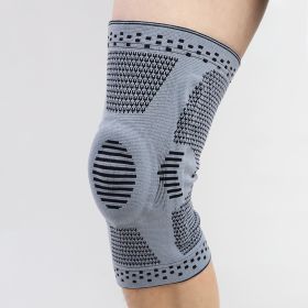 Short Nylon Silicone Spring Protective Gear (Option: Xl-Gray Single Price)