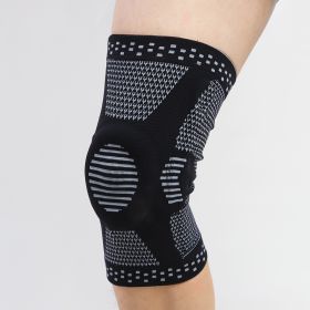 Short Nylon Silicone Spring Protective Gear (Option: Xl-Black Gray Single Price)