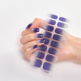 Amazon Sources 16 Small Stickers Gradient Onion Powder Nail Stickers (Option: CS042)