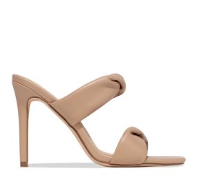 Square Toe Pleated High Heels (Option: Apricot-36)