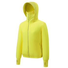 Summer Sun Protection Air Conditioning Clothes (Option: Yellow Woman's-L)